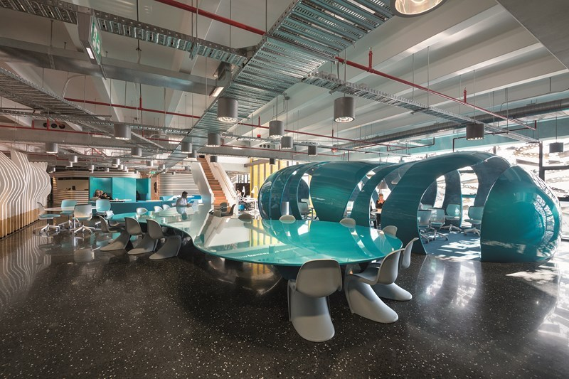 Illustration for article titled Inside the 13 Coolest Offices of the Year